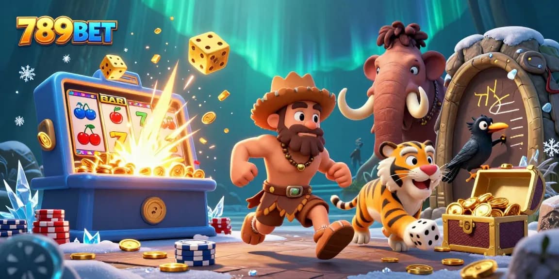 Experience thrilling gaming at the prehistoric casino with 789BET's vibrant jackpot excitement.