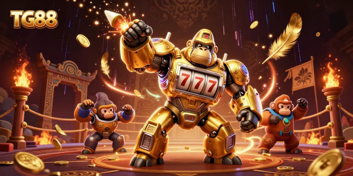 Experience thrilling wins with TG88 in an explosive 3D casino showdown featuring unique game elements.