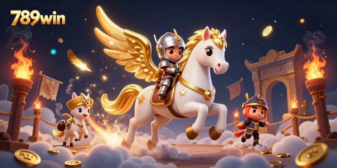 Experience thrilling gameplay with 789win at this dynamic casino illustration showcasing vibrant casino elements.