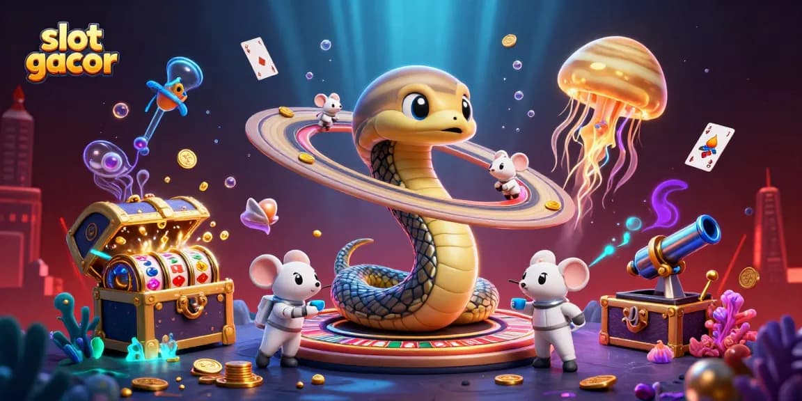 Experience the excitement of slot gacor with dynamic betting action surrounded by cosmic fun!