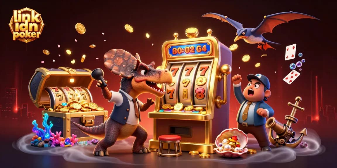 Mainkan link idn poker di platform terbaik dengan karakter kartun dan mesin slot emas yang menang.