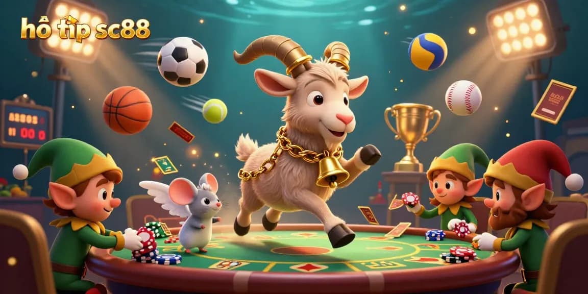 Engage with hỗ trợ sc88 in a vibrant casino scene featuring characters and dynamic gambling elements.