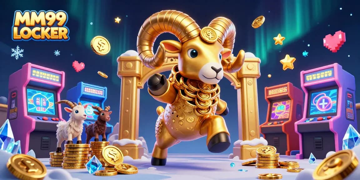 Engage with MM99 LOCKER in an electrifying casino scene, featuring vibrant gaming elements.