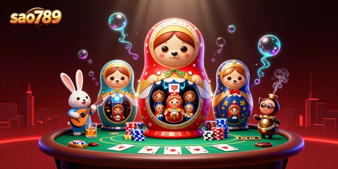 Experience exhilarating games at sao789 with vibrant casino action and colorful characters.