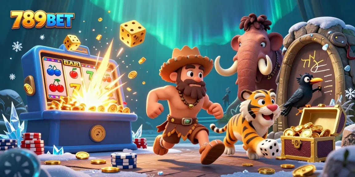 Experience thrilling gaming at the prehistoric casino with 789BET's vibrant jackpot excitement.