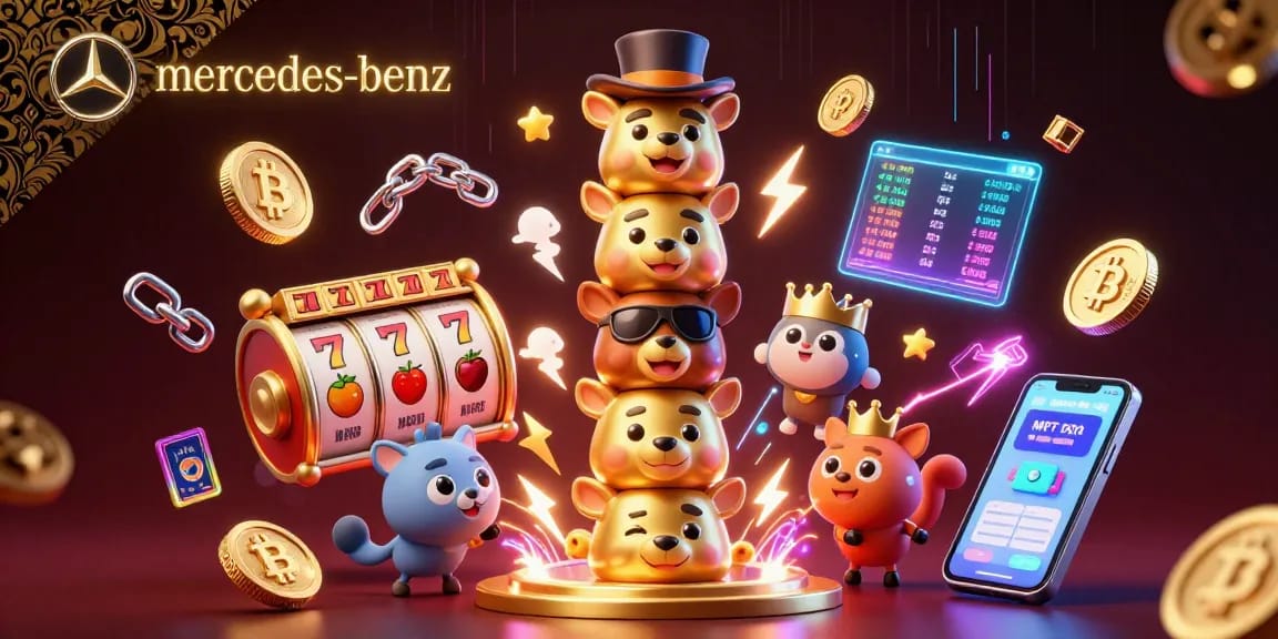 Engage with exciting casino action featuring mercedes-benz-themed slots with vibrant 3D illustrations.