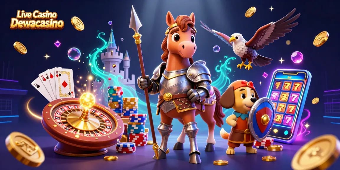Engage in thrilling action with Live Casino Dewacasino’s immersive games and stunning visuals.