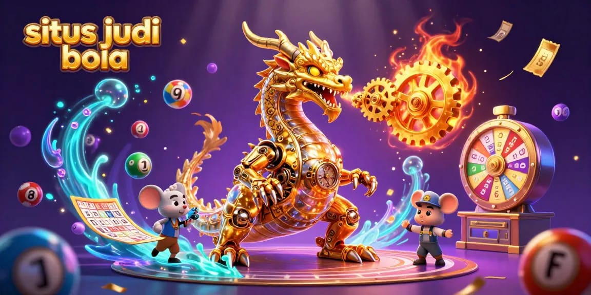 Menangkan situs judi bola dengan strategis! Ilustrasi kasino digital 3D yang menakjubkan.