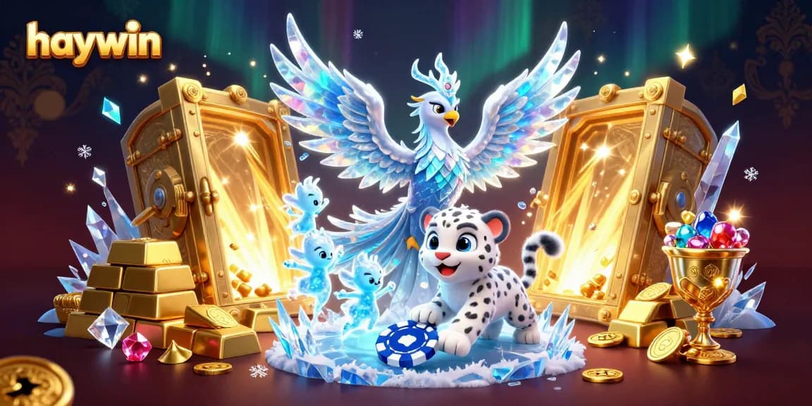 Experience excitement at haywin with vibrant casino characters amid dazzling treasures and dynamic gameplay.