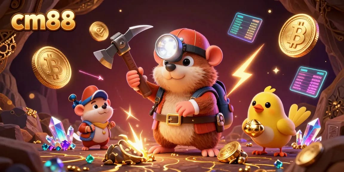 Engage with cm88 as you dive into this vibrant 3D treasure-filled gambling cave!