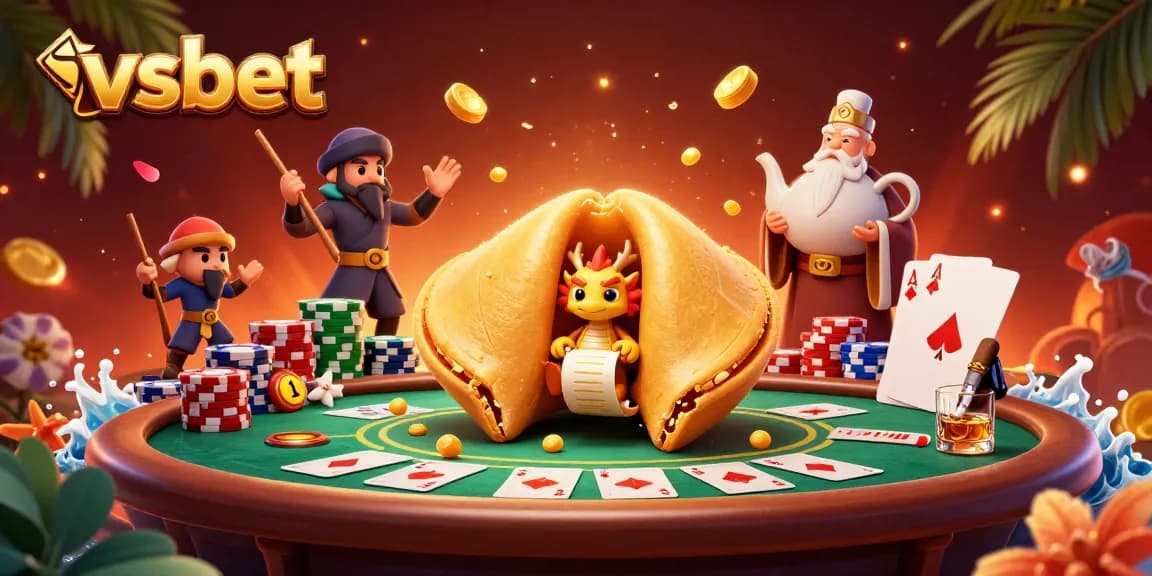 Experience thrilling gameplay at vsbet with an enchanting 3D casino illustration showcasing vibrant characters and rich details.