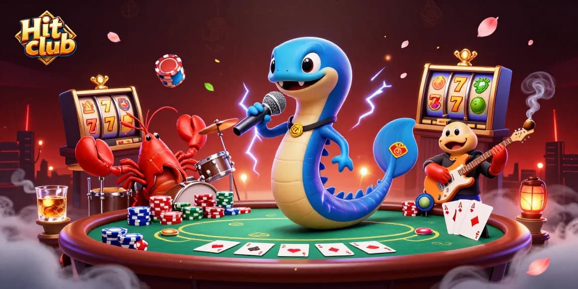 Engage in thrilling gameplay at Hit club's underwater casino with vibrant characters and dynamic elements.