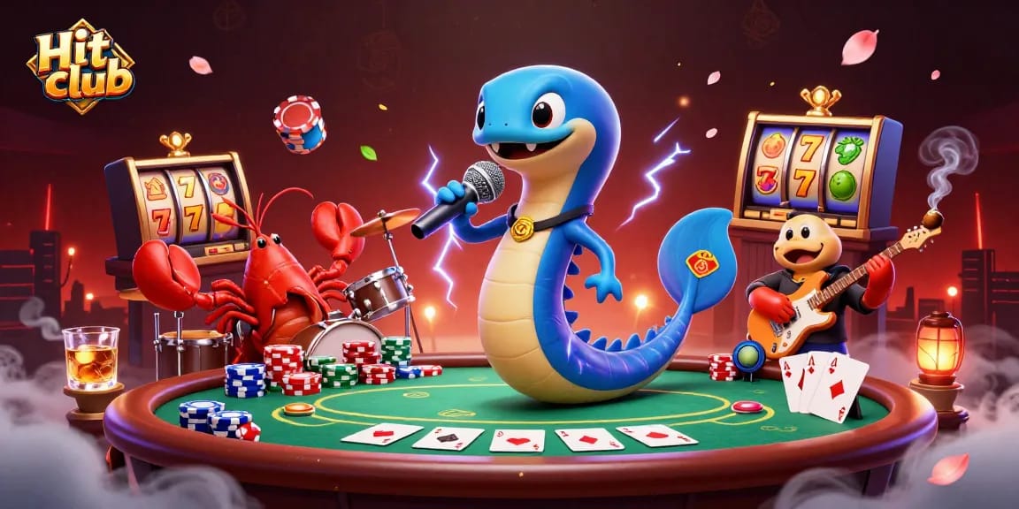 Engage in thrilling gameplay at Hit club's underwater casino with vibrant characters and dynamic elements.