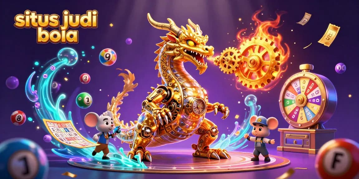 Menangkan situs judi bola dengan strategis! Ilustrasi kasino digital 3D yang menakjubkan.