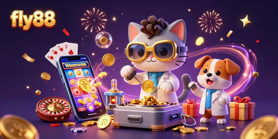 Engage with fly88’s vibrant online casino experience showcasing slot games and rewards.