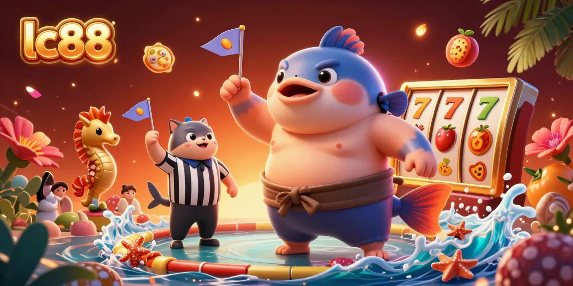 Experience the thrilling lc88 slot games with colorful characters and dynamic elements in vibrant underwater setting.