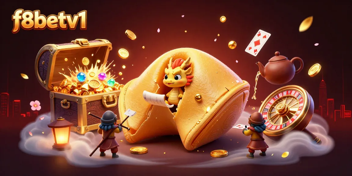 Engage with f8betv1's vibrant golden fortune cookie adventure, featuring dynamic gambling elements.