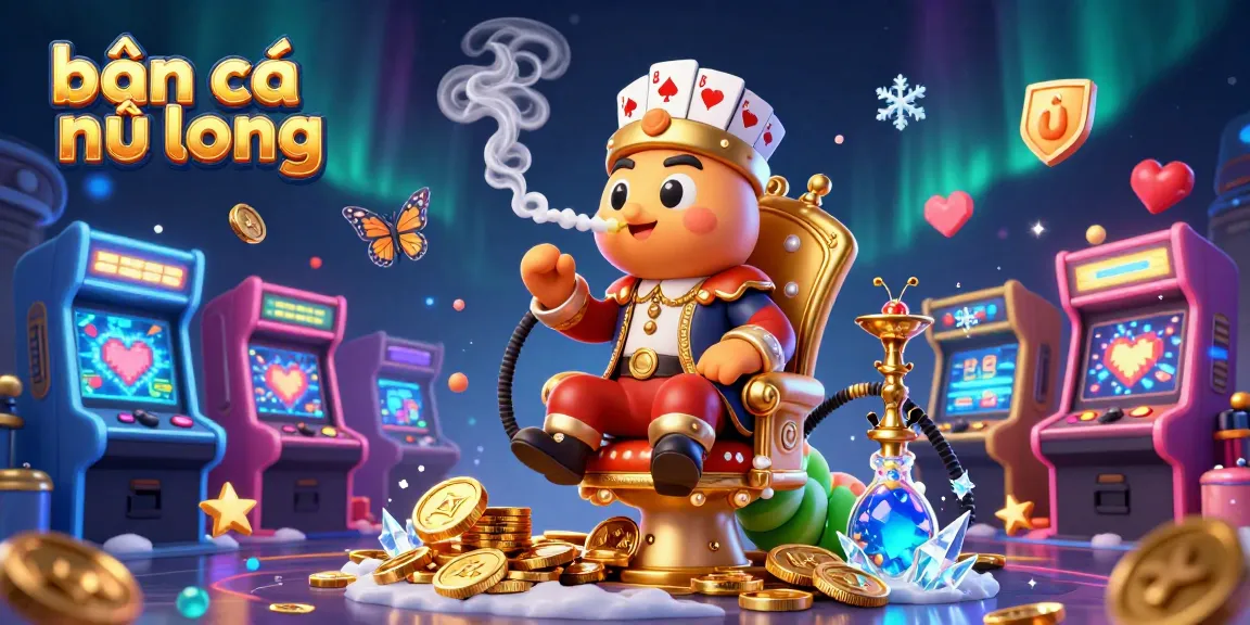 Play bắn cá ngũ long with vibrant arcade elements surrounding an animated caterpillar in a magical setting.