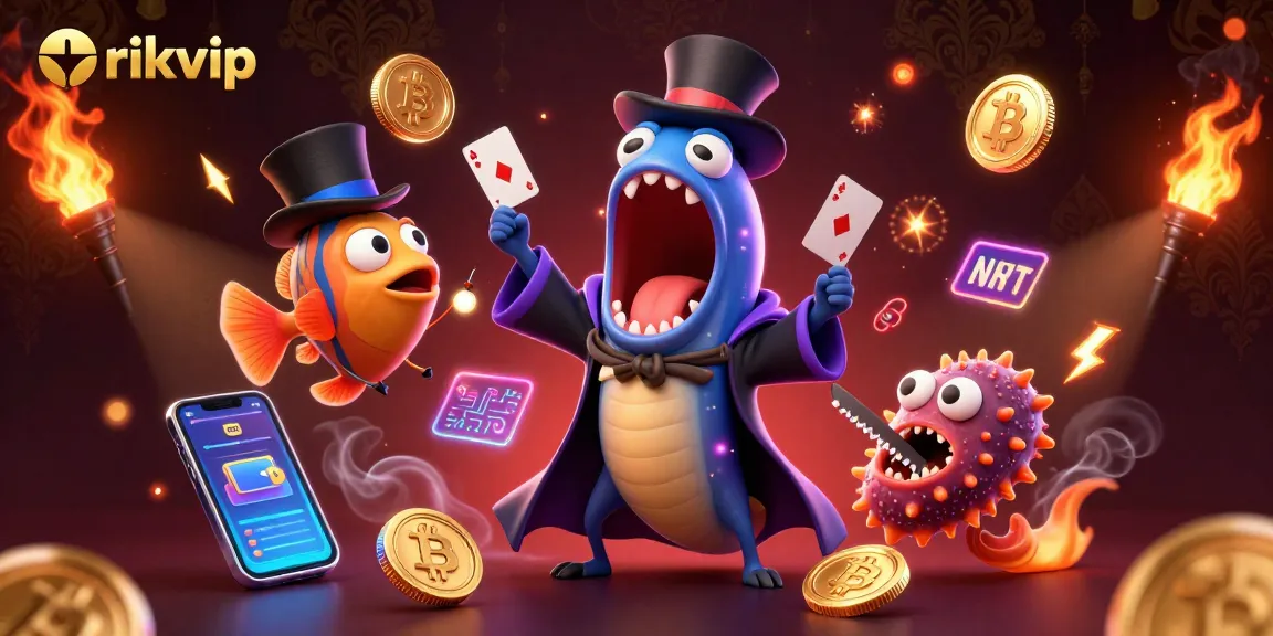 Engage in thrilling gameplay at rikvip with exciting characters and vibrant casino elements.