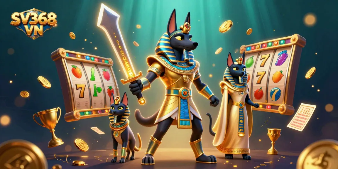 Engage in thrilling gameplay at SV368 VN with ancient warriors and slot machine treasures in stunning 3D.