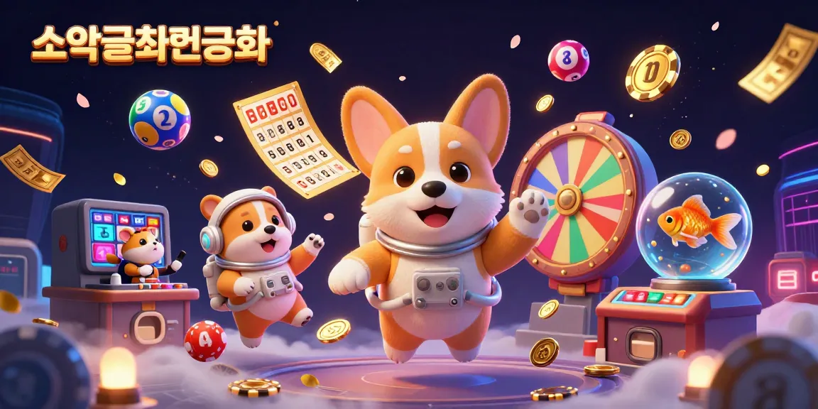 소액결제현금화와 관련된 우주에서 소액결제 게임을 즐기는 캐릭터들의 모습