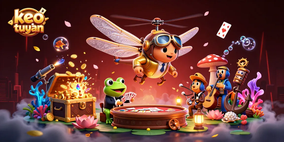 Bet on the thrilling keo truc tuyen experience with dynamic gambling characters amidst vibrant casino action.