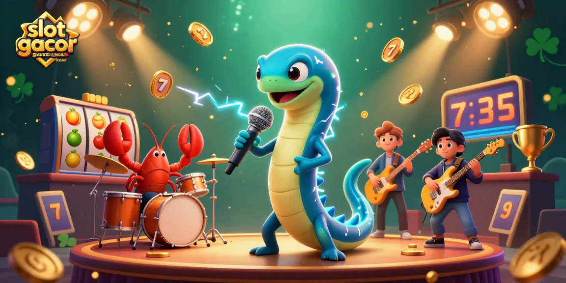 Experience thrilling slot gacor games mobile terbaik with vibrant casino characters and dynamic gameplay elements.