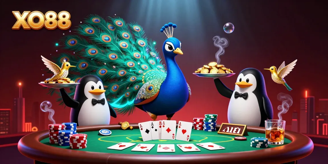 Experience thrilling moments at XO88 with dynamic casino action and colorful characters.