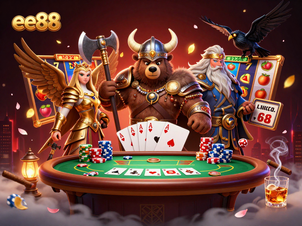 Engage in thrilling fun at ee88 with dynamic slot reels, vibrant colors and festive atmosphere.