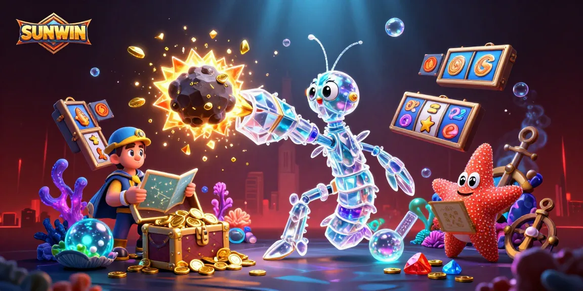SUNWIN offers thrilling experiences for gamblers with vibrant immersive slot games and colorful treasures!