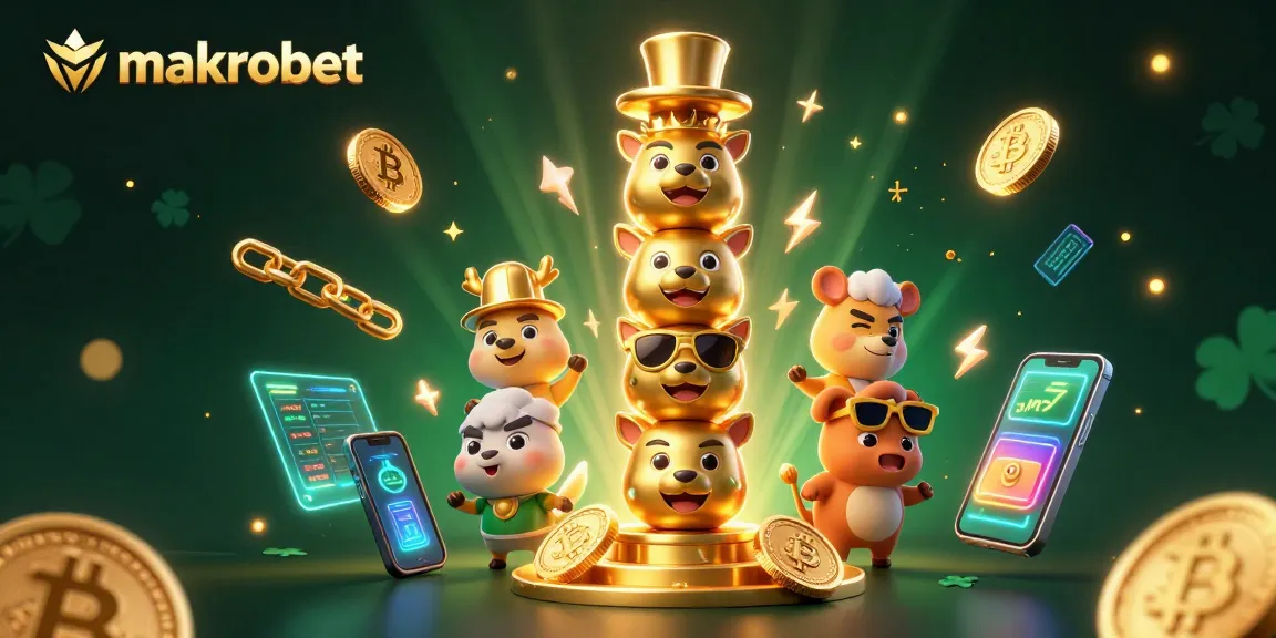 Makrobet ile kazanan stratejiler geliştirin, casino oyunları ve şans unsurları ile dolu görüntü.