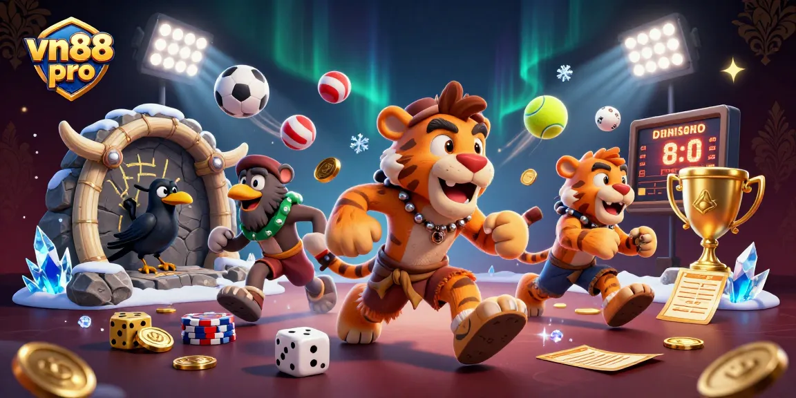 Experience exciting gameplay at vn88 pro with engaging prehistoric casino elements and vibrant design.