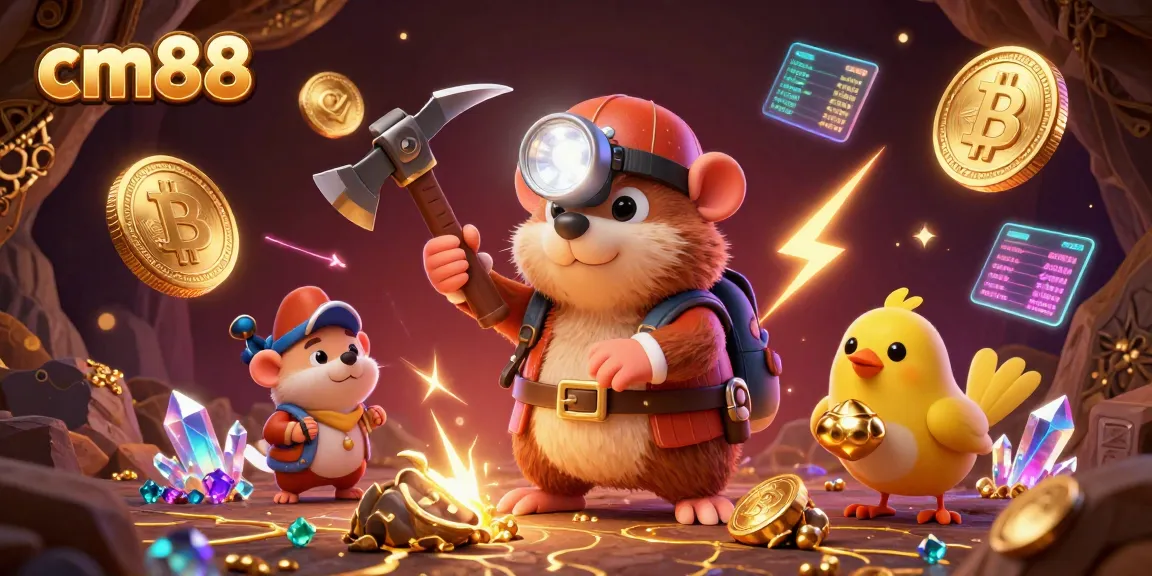 Engage with cm88 as you dive into this vibrant 3D treasure-filled gambling cave!