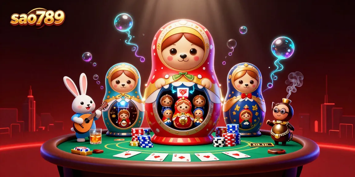 Experience exhilarating games at sao789 with vibrant casino action and colorful characters.