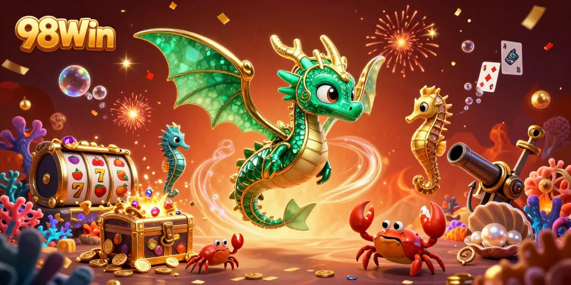 Experience exciting gameplay and vibrant visuals at 98Win's treasure-filled online casino scene.