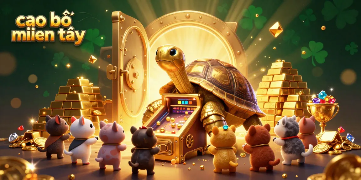 Experience the thrilling gameplay in cao bồi miền tây with golden treasures and fun characters.