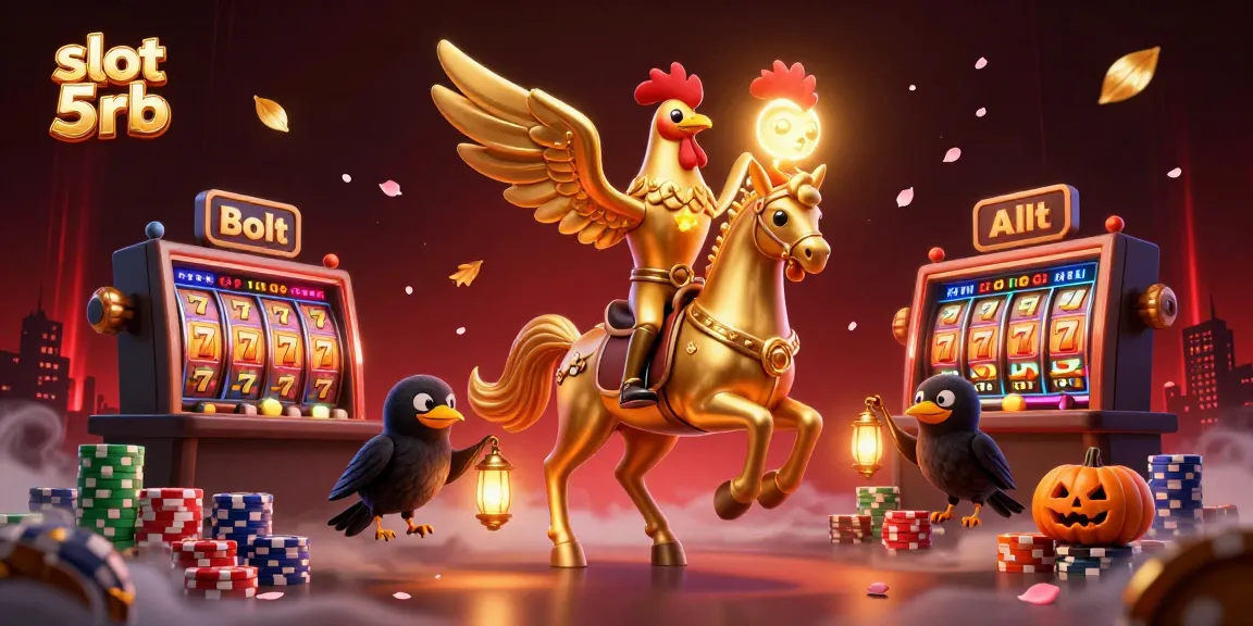 Experience thrilling wins with slot 5rb in this vibrant casino scene featuring captivating characters.