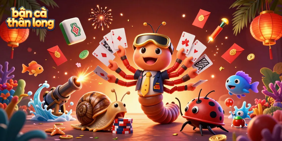 Engage in the thrilling bắn cá thần long fish shooting game with dynamic sea creatures and a colorful casino atmosphere.