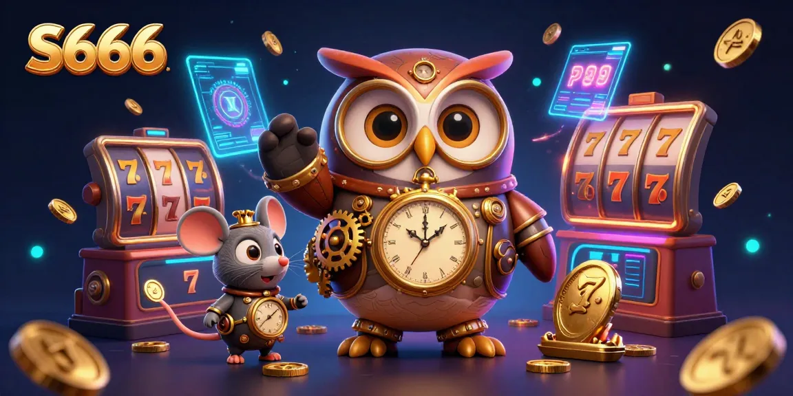 S666 brings excitement to life with steampunk characters and dynamic casino elements.