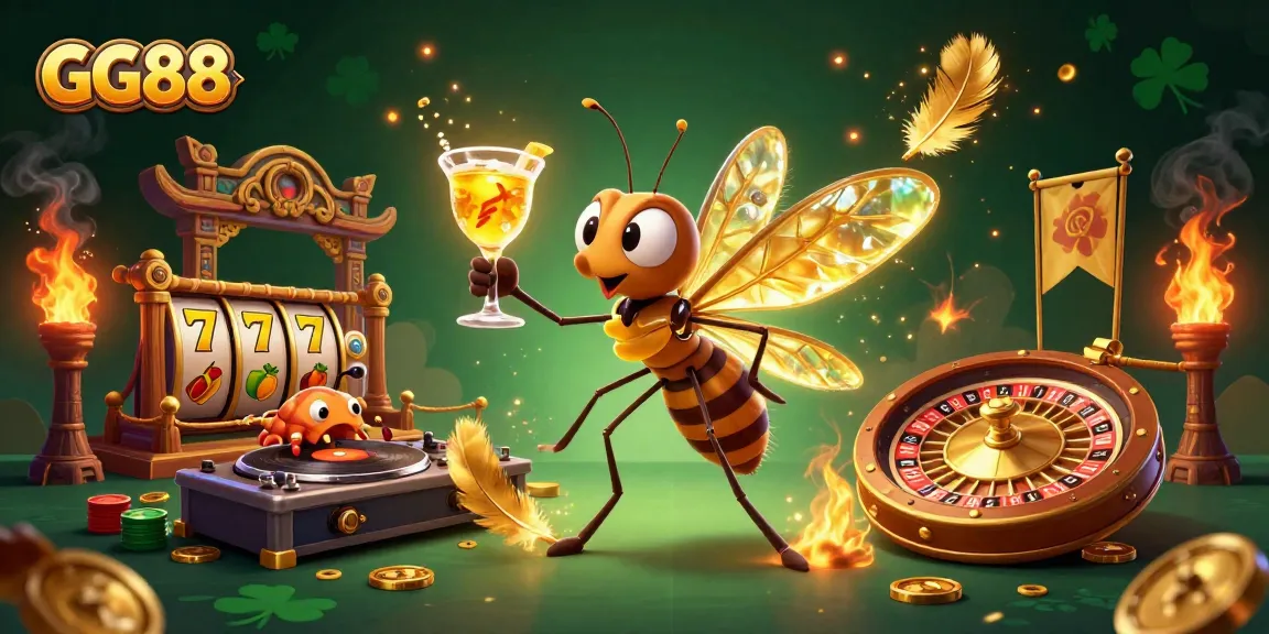 Experience exciting gameplay at GG88 with colorful slots and a lively casino atmosphere.