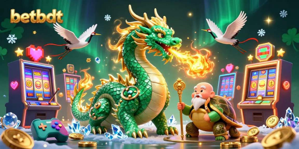 Win big with betbdt by exploring a vibrant 3D casino scene filled with luck and excitement.