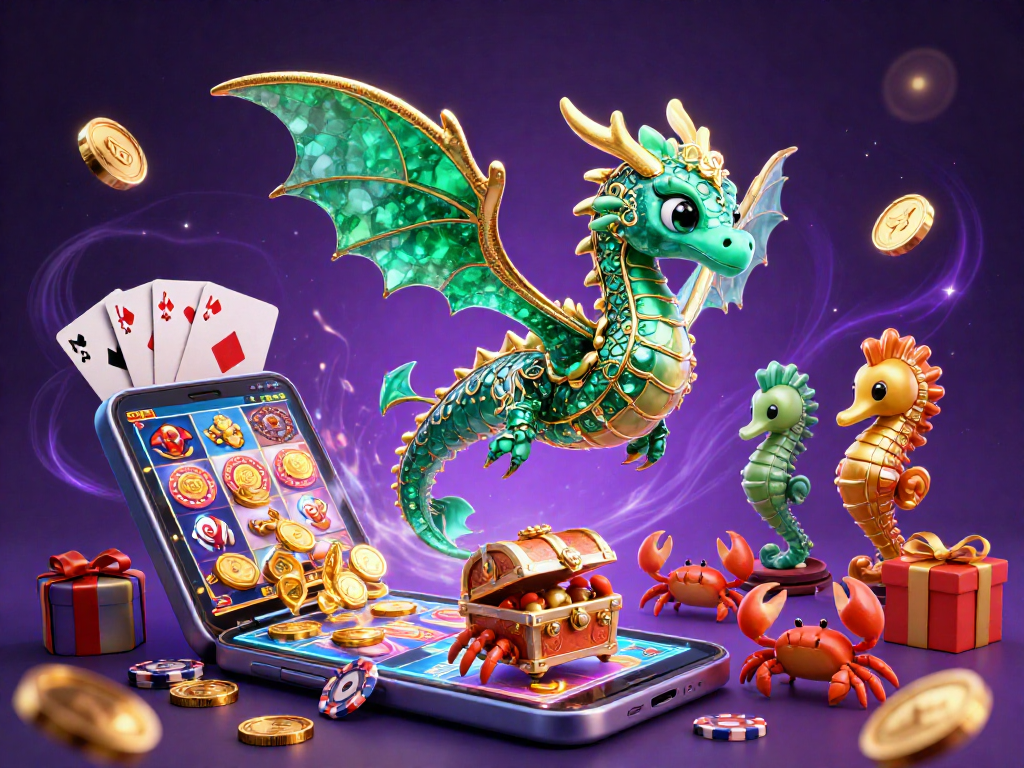Experience the thrilling night city atmosphere with vibrant casino elements and dynamic gaming action.