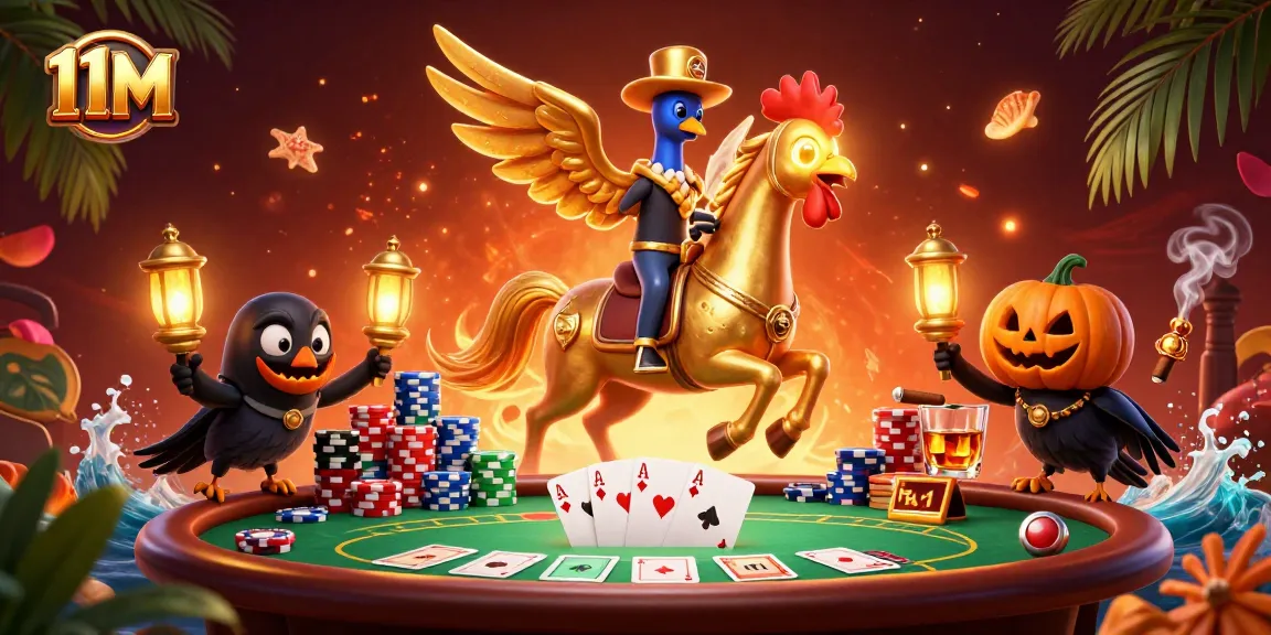 Win big at 11M using vibrant casino themes with enchanted characters and dynamic gaming elements.