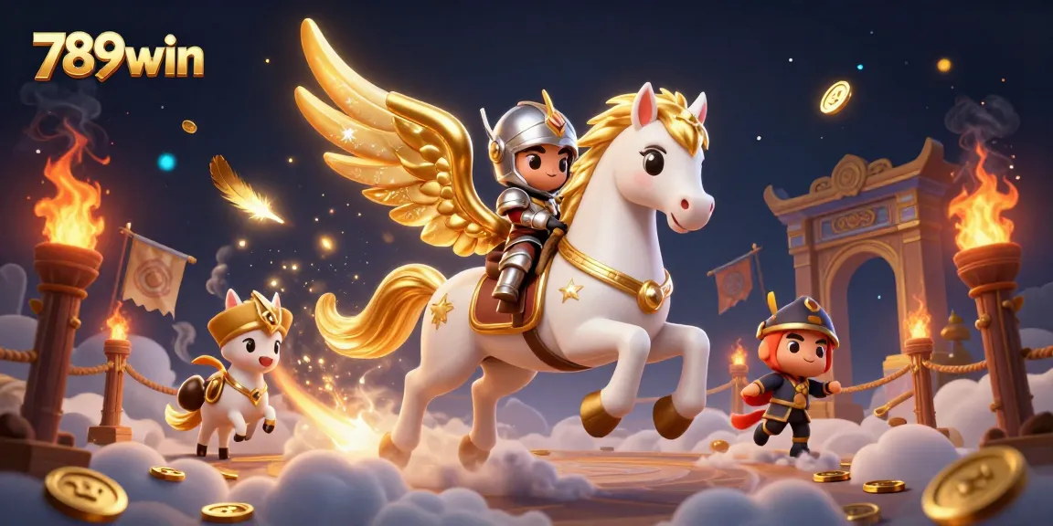 Experience thrilling gameplay with 789win at this dynamic casino illustration showcasing vibrant casino elements.
