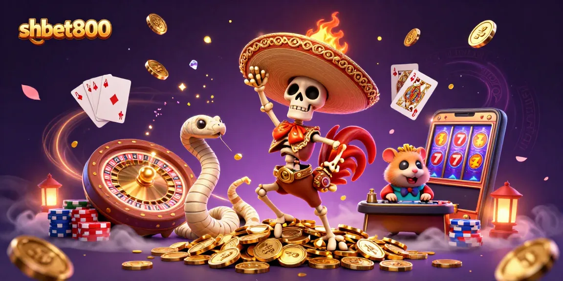 Experience winning moments with shbet800's vibrant casino themes featuring dynamic characters and rich visuals.