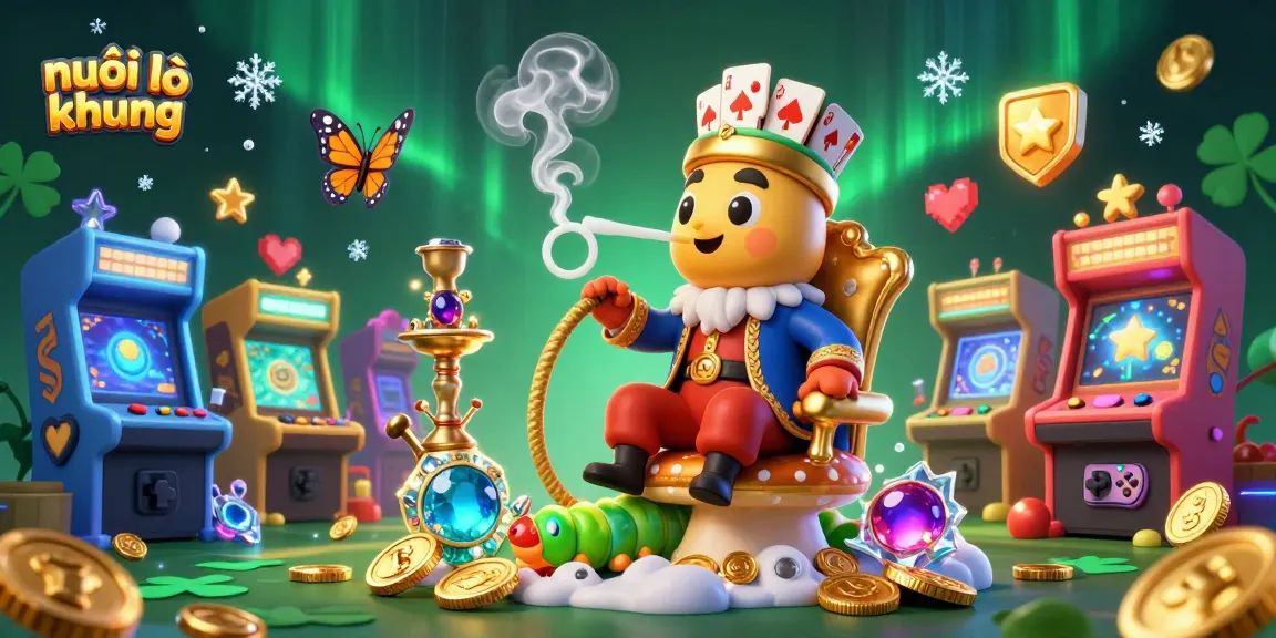 Win big with nuôi lô khung strategies illustrated in a vibrant casino-themed scene.