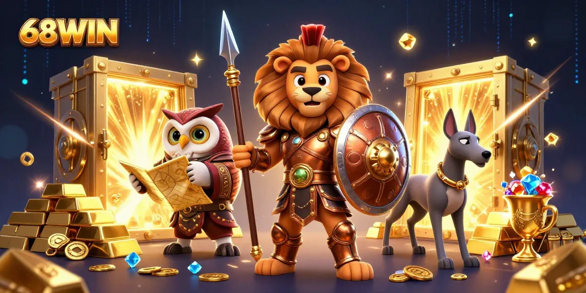 Experience thrilling gameplay and winning strategies at 68WIN, featuring dynamic casino elements in action.