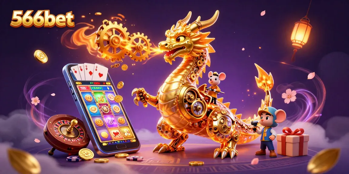 Experience excitement with 566bet as the golden dragon unleashes a cascade of gaming treasures.