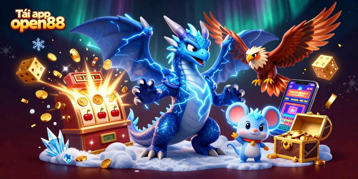 Engage in thrilling gaming by loading Tải app open88 and experience vibrant 3D casino scenes.