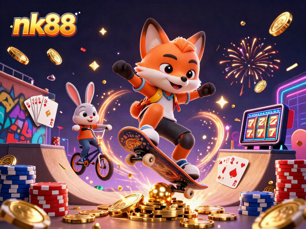 Spin the reels at nk88 with vibrant gameplay and dynamic casino elements in action.